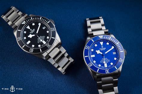 tudor pelagos blue vs black|tudor pelagos blue for sale.